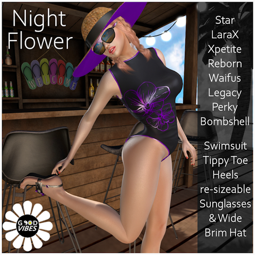 GoodVibes Night Flower Kalo