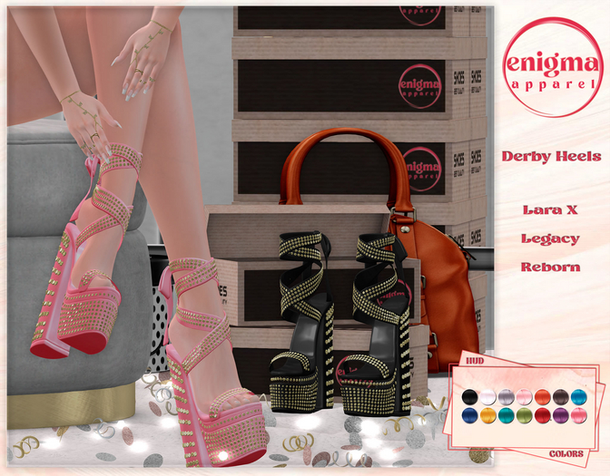 Enigma Apparel - Derby Heels