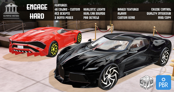 Olympus Motors | Engage Hard [in 64+ colors] *PBR*