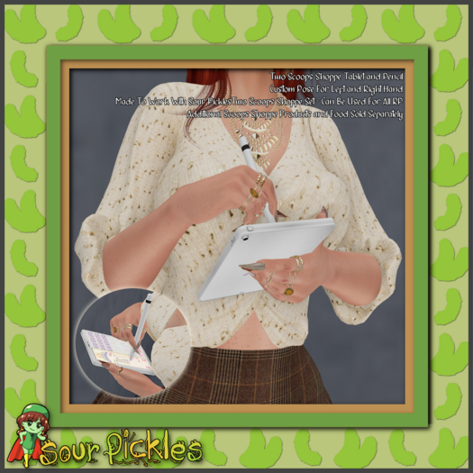 [SP] Two Scoops Shoppe Tablet + Pencil