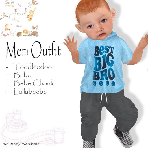 -S- Mem Outfit TD, BB, BBC & LB