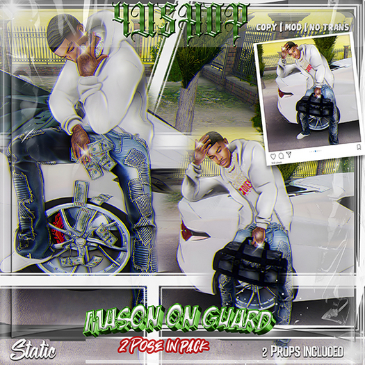 4UShop- Mason On Guard PosePack