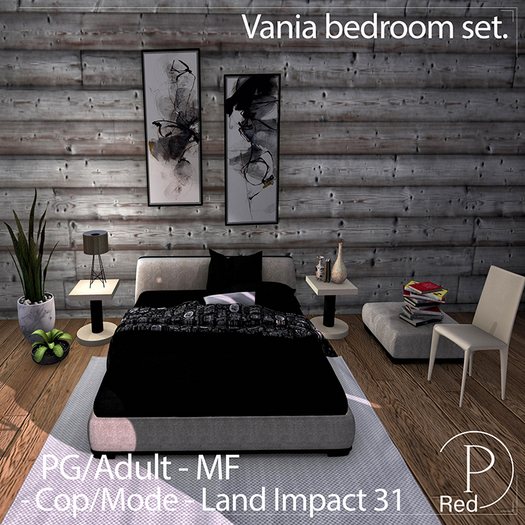 P.ReD. Vania bedroom set - Box