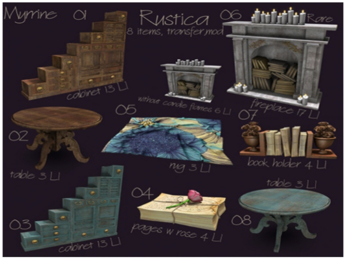 03 Rustica - cabinet turquoise