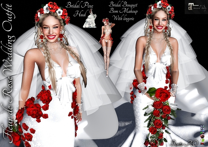 Fleur de Rose Wedding Outfit