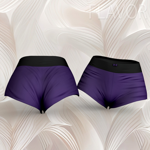 Purple Booty Shorts Reborn