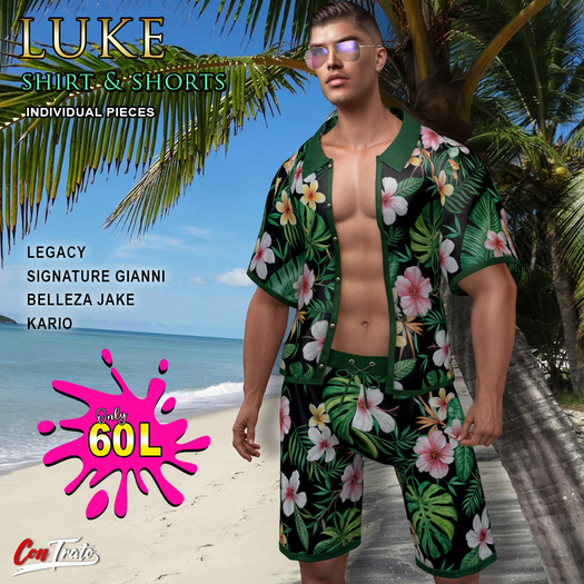[ConTrato] Luke Shirt & Short