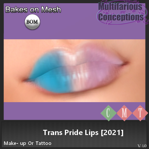 [MC] Trans Pride Lipstick (wear to unpack)