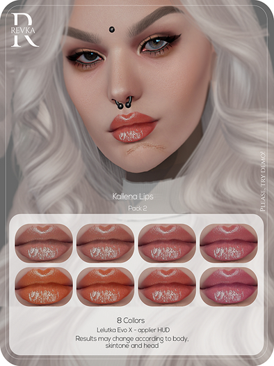 ~ REVKA ~ Kallena Lips  (Add for Unpack)