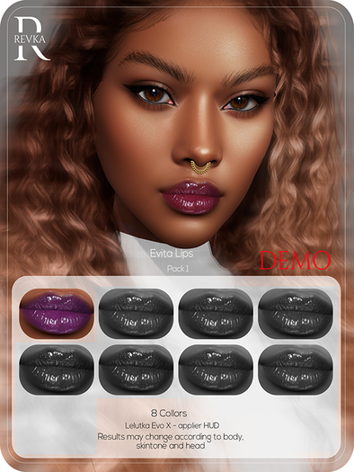 ~REVKA~ Evita Lips - Pack 1 (DEMO) (Add)