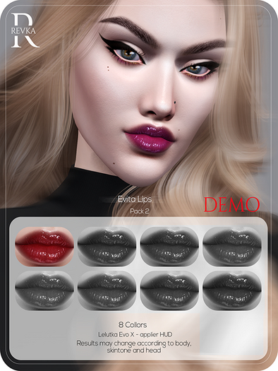 ~REVKA~ Evita Lips - Pack 2 (DEMO) (Add)