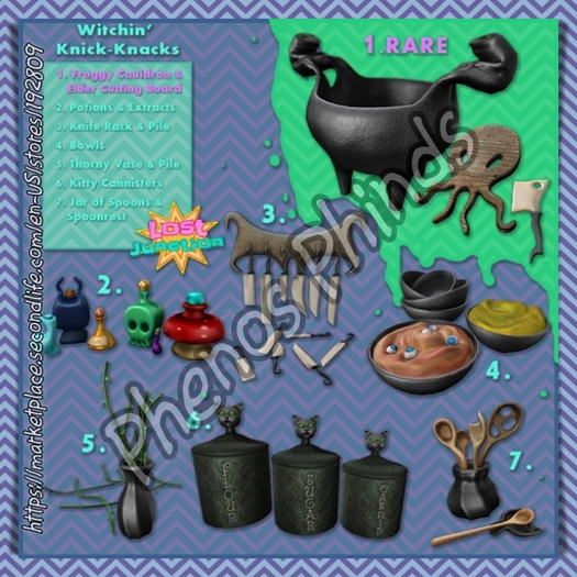 [LJ] Witchin' Knick-Knacks #02 - Potions & Extracts