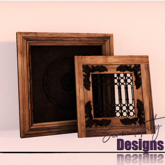 Serendipity Designs - Hidalgo BR Antique Iron Frames