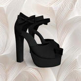 Black Bow High Heels Legacy