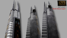Mesh Skyscraper - Copy & Modify (Hollow Interior)