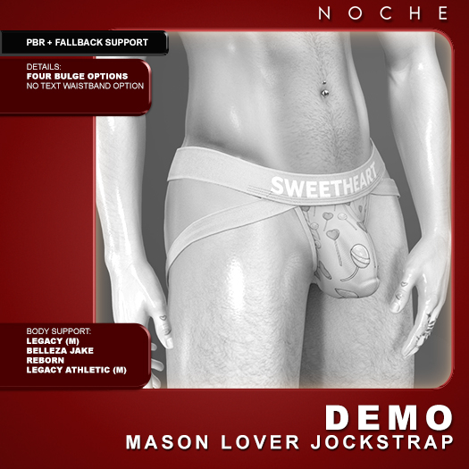 Noche. Mason Lover Jockstrap DEMO