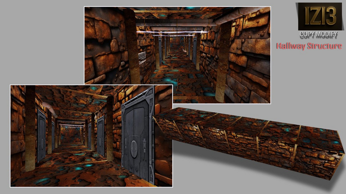 Hallway Structure - Copy & Modify Mesh