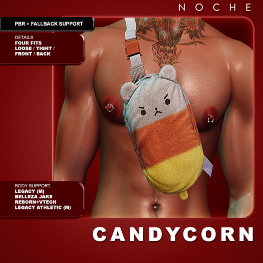 Noche. CandyCorn Fanny pack