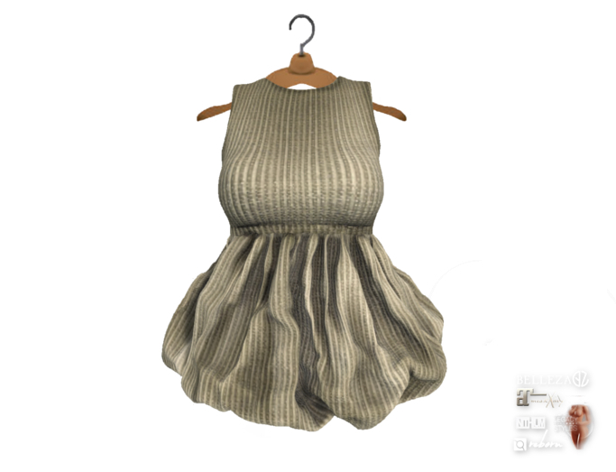 {amiable}Mesh Doking Balloon Tank Top02
