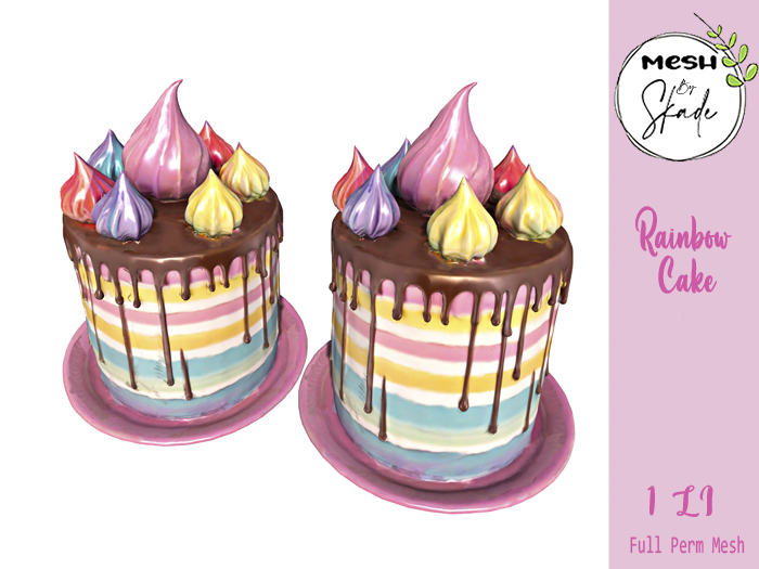 MBS - Rainbow Cake 