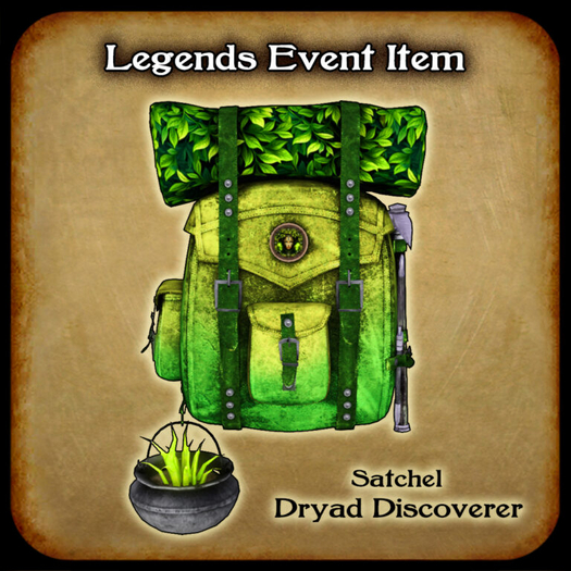 Legends Satchel - Dryad Discoverer BACKPACK