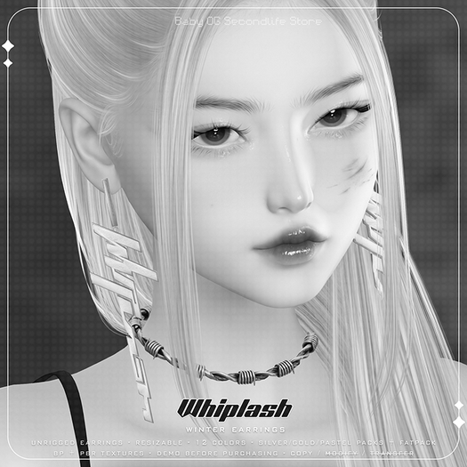 {Baby OG} Whiplash / Winter Earring Demo