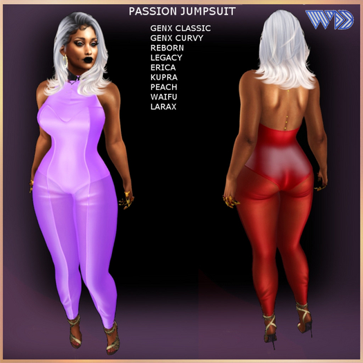 WAD DESIGNS PASSION JUMPSUIT