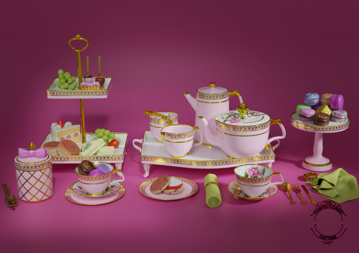 TCC - The Rose Garden Tea Set (Boxed)