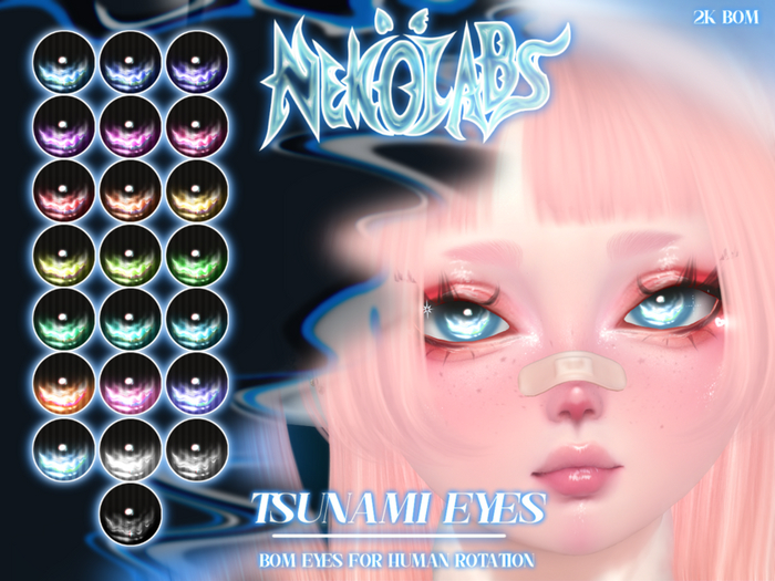NEKOLABS - Tsunami Eyes BOM Human Rotation