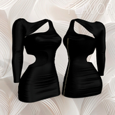 Black Cocktails Dress REBORN