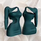Turqoise Cocktails Dress REBORN