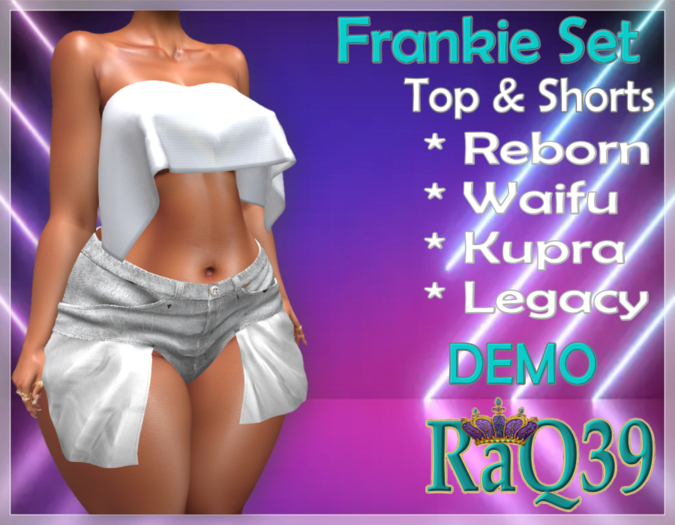 [R39] Frankie Top & Shorts-DEMO