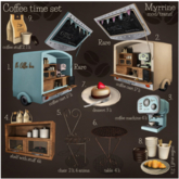 8. Myrrine. Coffee time coffee stuff