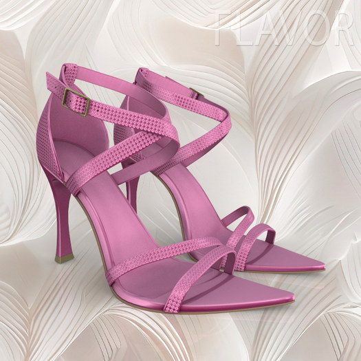 Pink Heel Sandals Reborn