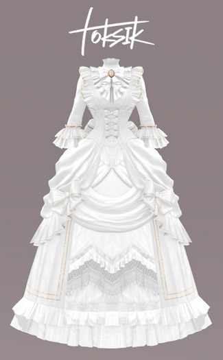 toksik - Gilded Dress (Snow)