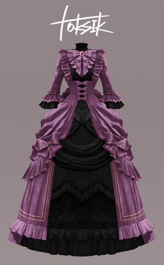 toksik - Gilded Dress (Purple)