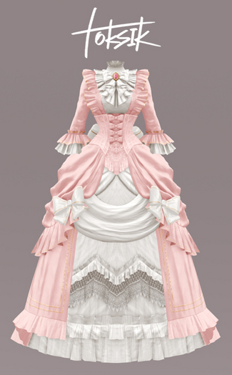 toksik - Gilded Dress (Pink)