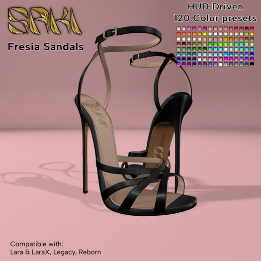 *S* Fresia Sandals - FATPACK - DEMO