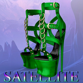 Green Reina Heels Legacy