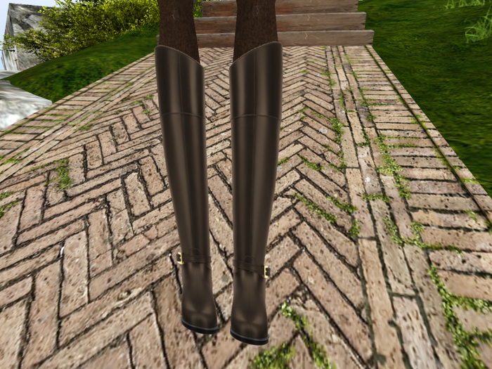 [SLZS] PMR Cardy Riding Boots (dark brown)