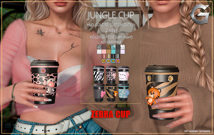 {geek} Jungle Cup - Zebra