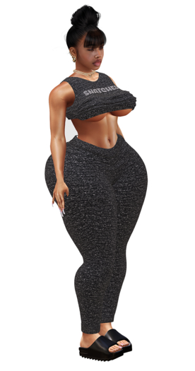 B.ORIGINAL. MUNECA SNATCHED FIT - BLACK