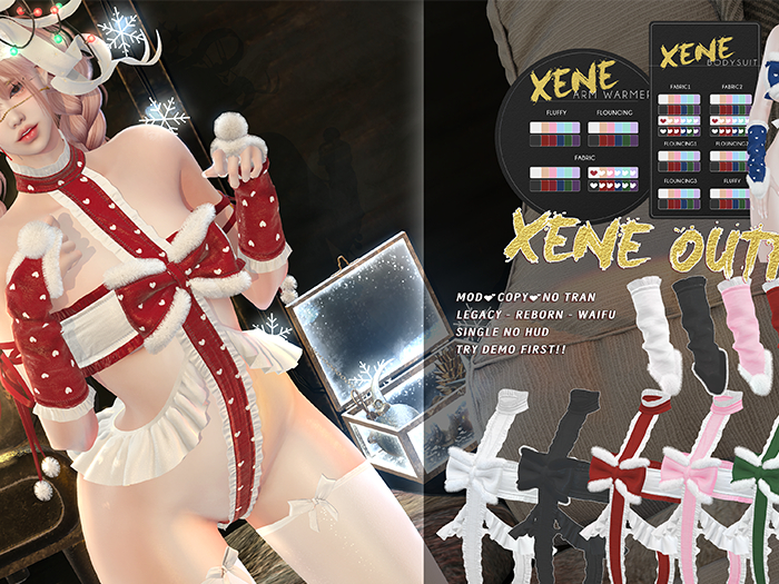 " BADA " Xene Bodysuit Fatpack BOX