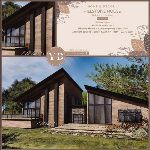 {YD} Hillstone House - 2025 Collection