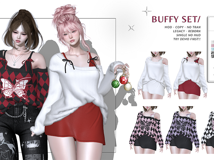 " BADA " Buffy Top Fatpack BOX