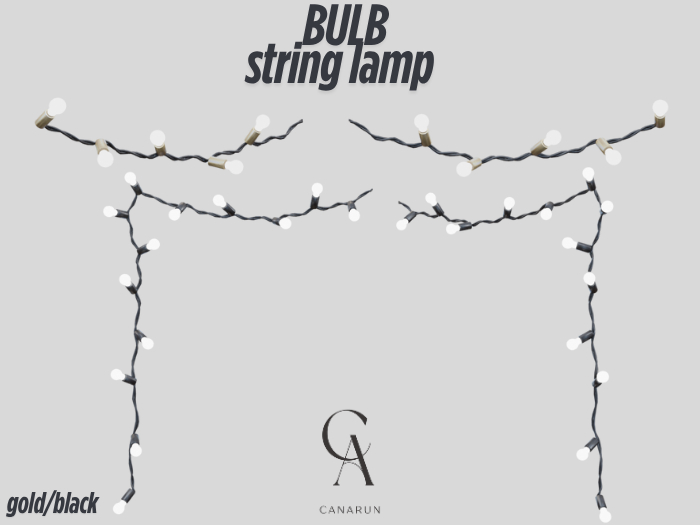 Bulb String Lamp - CANARUN (Rezzme)