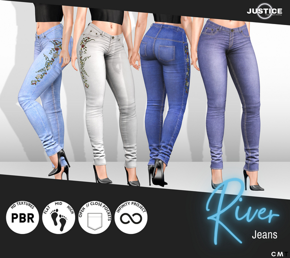 [JUSTICE] RIVER JEANS [HD] LARA