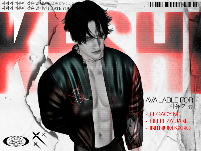 KESHI - BLACK HEART - LEGACY, BL JAKE, KARIO