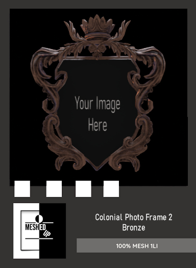 MeshedUp: Colonial Picture Frame 2 - Bronze