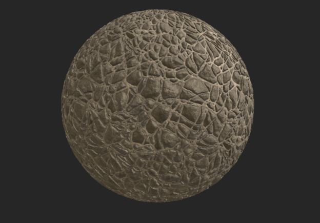 Crazy stone wall or floor pbr material